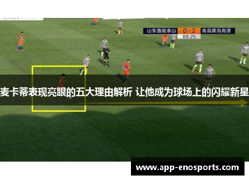 麦卡蒂表现亮眼的五大理由解析 让他成为球场上的闪耀新星