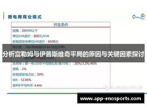 分析富勒姆与伊普斯维奇平局的原因与关键因素探讨