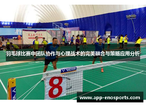羽毛球比赛中团队协作与心理战术的完美融合与策略应用分析