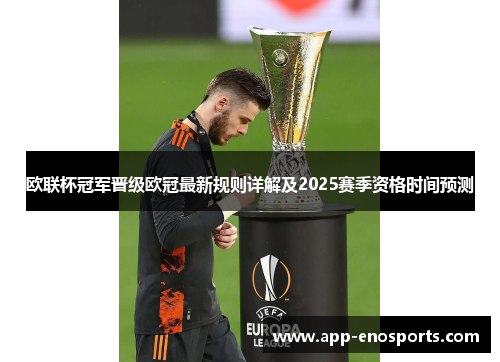 欧联杯冠军晋级欧冠最新规则详解及2025赛季资格时间预测